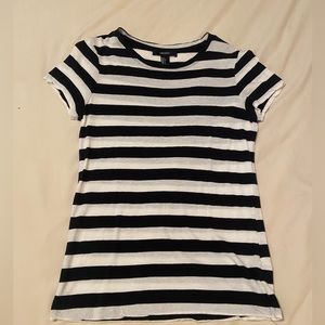 Black and White striped Tshirt
